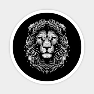 Lion sketch Magnet